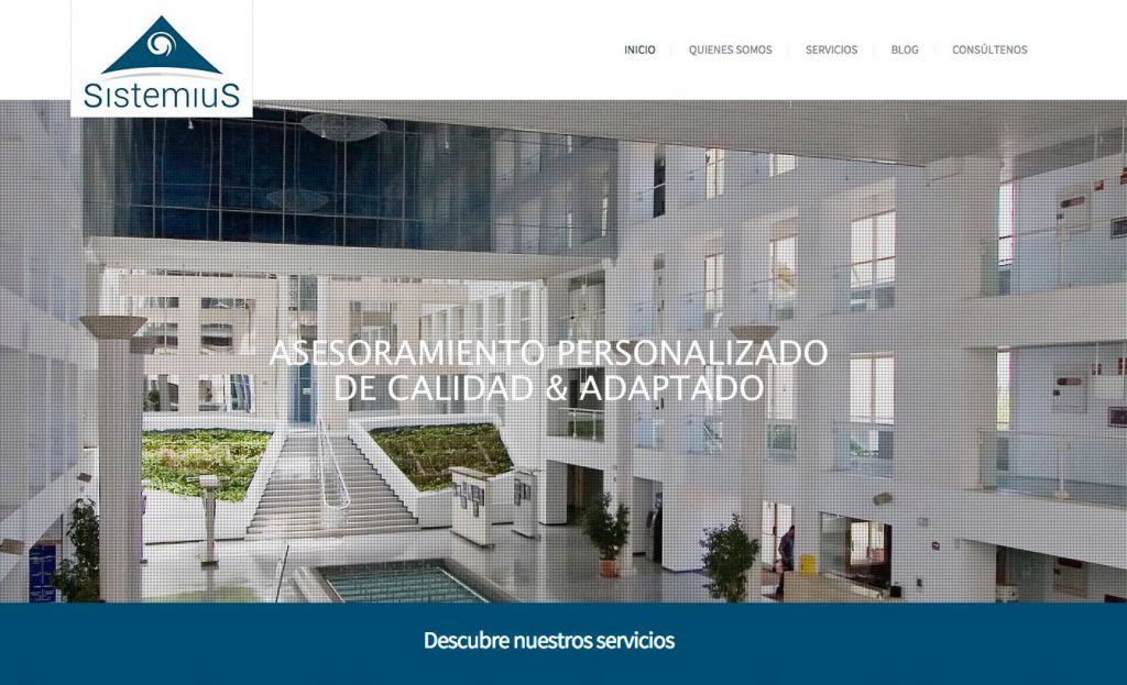 nueva web sistemius