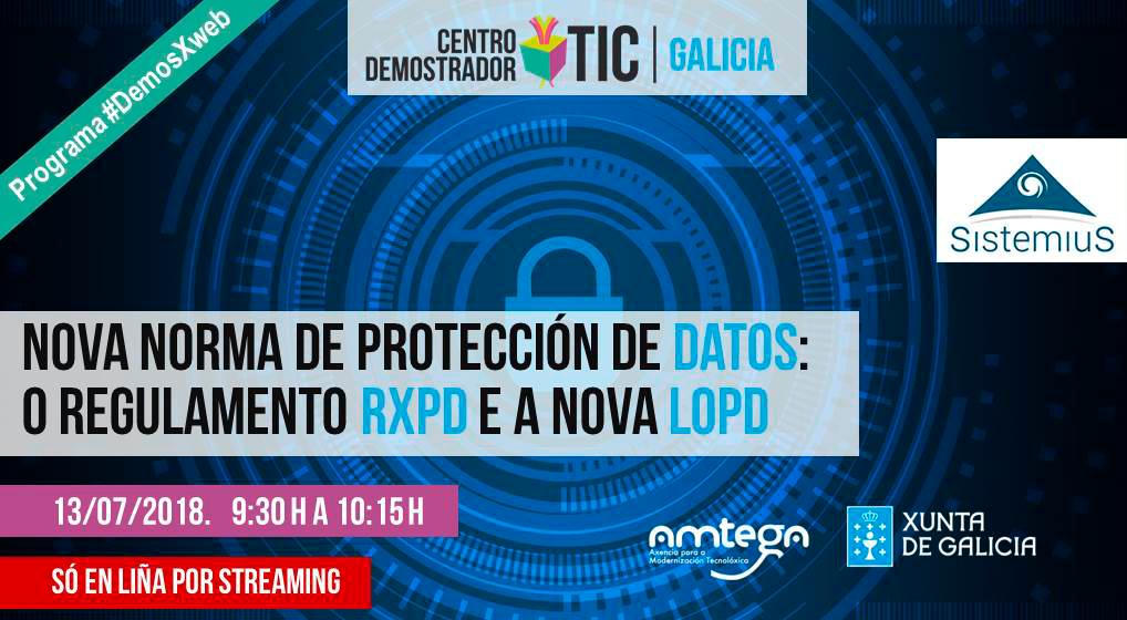 Sesión CDTIC Protección de datos